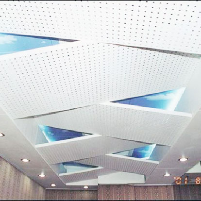 Custom made aluminum ceiling